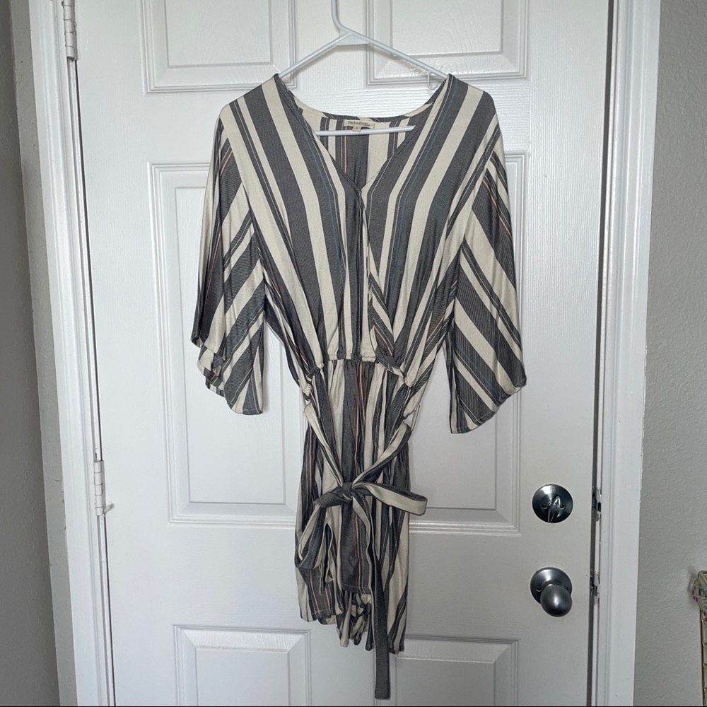 Women's Striped Romper